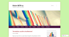 Desktop Screenshot of oulunseta.fi