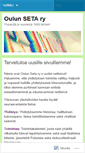 Mobile Screenshot of oulunseta.fi