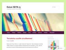 Tablet Screenshot of oulunseta.fi